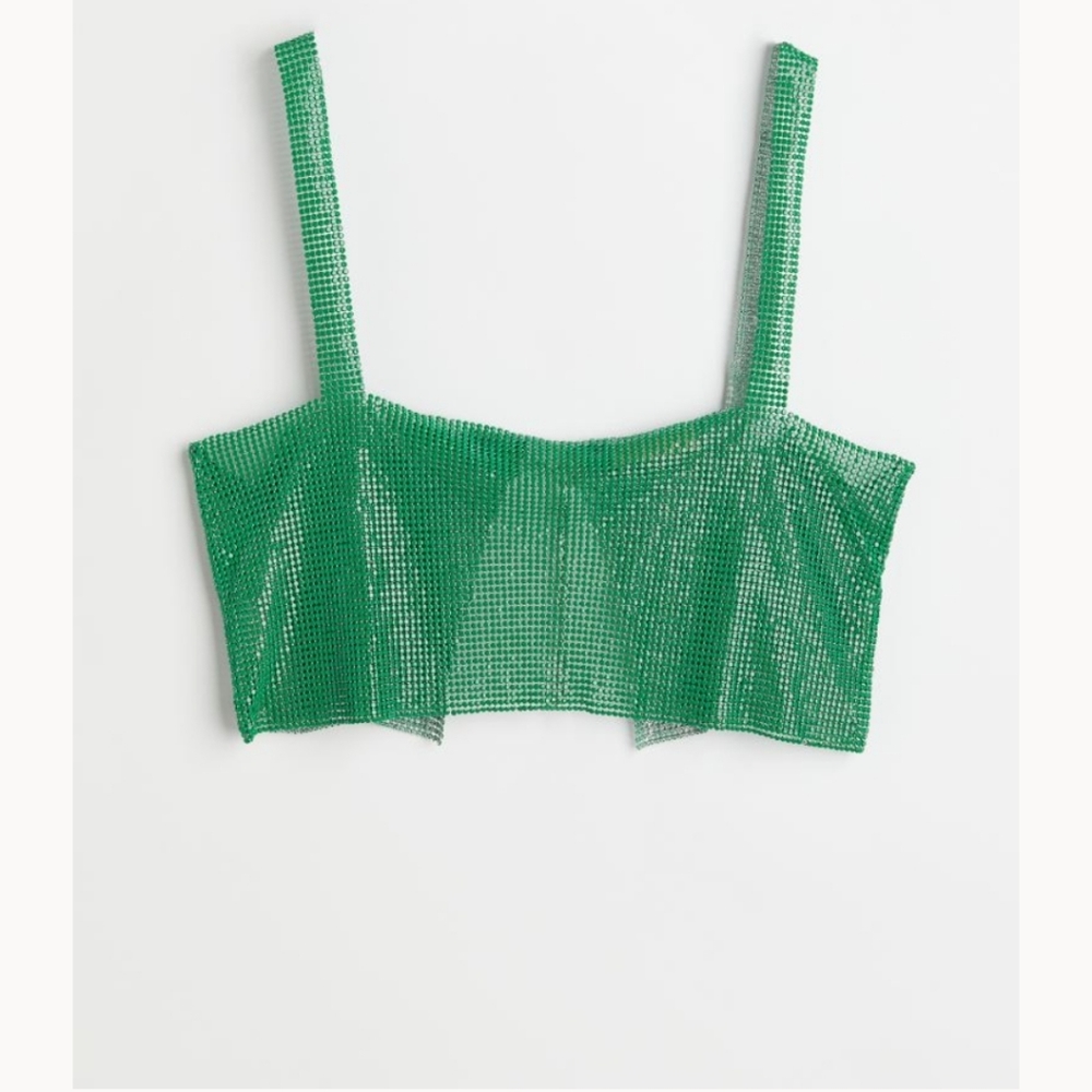H&M Rhinstone Top